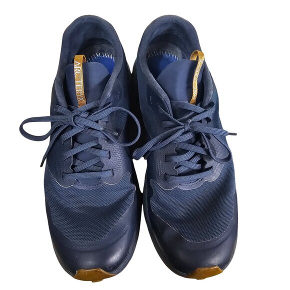 ArcTeryx Norvan LD 2 Mens Running Shoes 9 D Navy/Brown Vibram Sole Lightweight - Picture 4 of 11